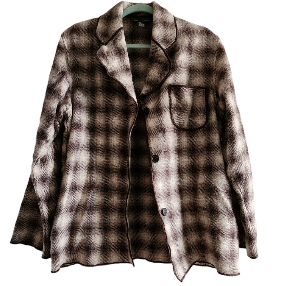 Oversized Banana Republic Women's Plaid Jacket/Shacket